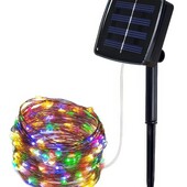 Вуличний світильник на сонячній панелі Крапля роси 10м