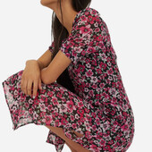 Стильна легенька міді сукня з розрізами, M