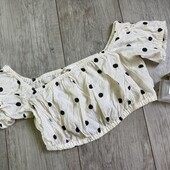 Розпродаж магазину! 82% viscose Хіт 25 горох топ плечі можно підняти або спустити