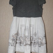 Платтячко з чудовим принтом, модне, для дівчинки 4 років