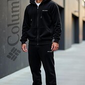 ♥️Дуже теплий якісний флісовий чоловічий костюм,р48 чорний, якість вища!!