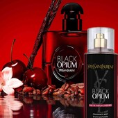  Спрей для тіла Yves Saint Laurent black opium over red 