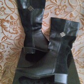 Сапоги кожа