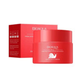 Зміцнюючий та зволожуючий крем для обличчя з муцином равлика Bioaqua snail 60 г