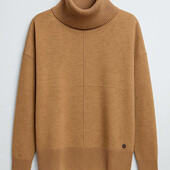 Шикарный свитер, джемпер с ангорой, LF women, р. l/xl, наш 44-52, горчица меланж