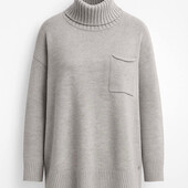 Свитер, джемпер с ангорой, LF women, р. оверсайз, наш 56-64, батал, серый меланж