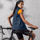 ♕ Стильний жіночий велосипедний жилет Tchibo (Німеччина) розмір S, нюанс