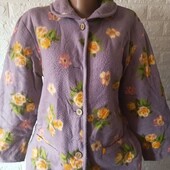 Мега теплий флісовий на утеплювачі та підкладці халат у хорошому стані СМ дивіться заміри