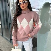 Женский вязаный свитер оверсайз разные цвета новинки сезона