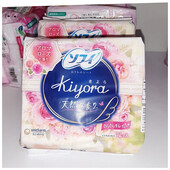 Щоденні прокладки sofy hadaomoi kiyora sweet rose scent, 72 штуки, Японія