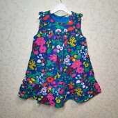 Вельветовий сарафан до гольфа, блузи, тонкої кофтинки (3-4 роки)