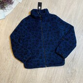 Дитяча меховушка/ плюшева кофта на змійку для дівчинки 158/164 см