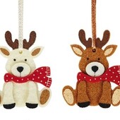 Фетрові прикраси 4шт Melinera Німеччина