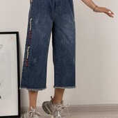Жіночі молодіжні укорочені джинси