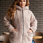 Куртка екошуба баранець батал р58-64