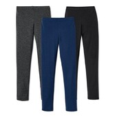 ♕ Лот 1 шт.♕ Зручні якісні леггінси від Tchibo (Німеччина) розмір 134-140, темно сірий