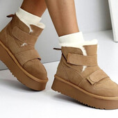 Угги из натуральной кожи на натуральном меху!! Беж 36-41р