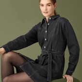 Стильное джинсовое платье - рубашка, esmara, германия, р. 42 евро, наш 46-50