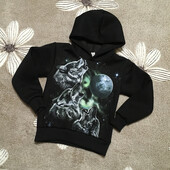 Арт. 206. Товстовка підліткова з капюшоном світляшка 122/128