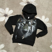 Арт. 206. Товстовка підліткова з капюшоном світляшка 76 (128-134)