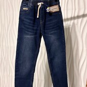 Джинси на флісі для хлопчика 140р