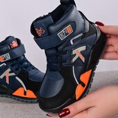 Деми ботинки на флисе для мальчика 33-34р.Готовимся к холодам!!!!