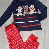 Nickelodeon + Primark брендовый пижамный комплект на мальчика рост 116 см