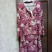 Брендовый новый трикотажный вискозный костюм р.14