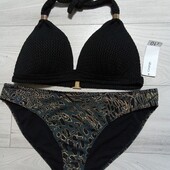 Новый брендовый комбинированный раздельный купальник р.18-20.