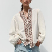 Сорочка з вишивкою zara
