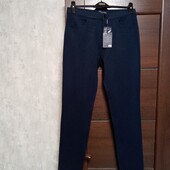 Новые женские красивые трикотажные брюки р.14