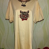 Трикотажна нічна бавовна, дуже класна,без сліду ношення