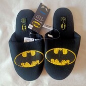 Домашні м'які тапочки чоловічі бетмен 40-41, 44-45 тапочки домашние 1602