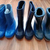 Сапожки резиновые,лот 1 пара