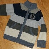 Тёплая кофточка на мальчика