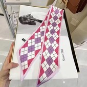 Твіллі, шарфик, хустинка, хустка, стрічка ромби, ромб