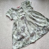 Сукня світло-зелена для дівчинки. Платье для девочки (9 мес -2 года) 4010