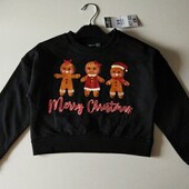 Дитяча укорочена кофтина на байці Pepco на 5-6р.