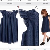 Нарядне плаття від H&M 3-4 роки