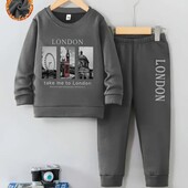 Утеплений зимовий костюм на флісі