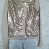 Піджачок кофта паєтки☘️підліткова