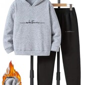 Утеплений зимовий костюм на флісі