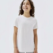 Розпродаж!Футболка для дівчинки джерсі молочна Name it 116р.