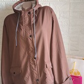 Легка куртка на штучному хутрі