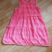 Яскрава пляжна туніка