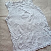 Дитяча майка білосніжна класична Primark 92, 104, 110, 140. Детская майка 4325