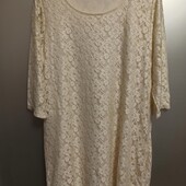 Платье ажур,новое.