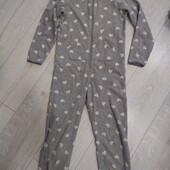 Тепла флісова піжама в гарному стані НМ 128р.