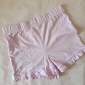 Легкі дитячі шорти рожевого кольору на 4-5 років. дитячі шорти primark 6786