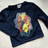 Дитячий реглан для хлопчиків Спайдермен. Реглан для мальчика 3-4 років (маломірні) 4063